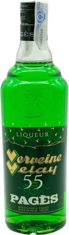 送料無料 | リキュール Pagès Verveine Velay Verde — 緑 フランス 70 cl
