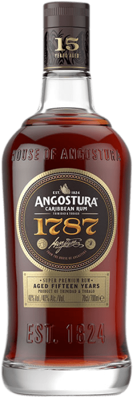 Бесплатная доставка | Ром Angostura 1787 Extra Añejo Тринидад и Тобаго 70 cl