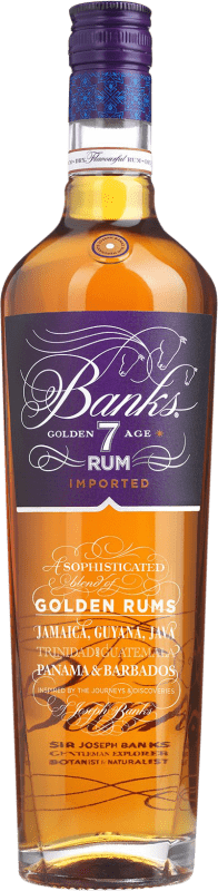 免费送货 | 朗姆酒 Banks. Golden Age 荷兰 7 岁 70 cl