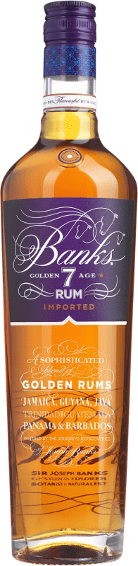 Spedizione Gratuita | Rum Banks Golden — Dorato Olanda 7 Anni 70 cl