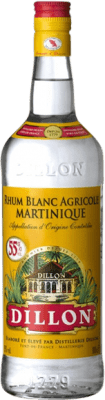 Rhum Dillon. 55º Blanco 1 L