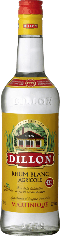 Kostenloser Versand | Rum Dillon. 55º Blanco Martinique 1 L