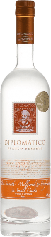 39,95 € Envio grátis | Rum Diplomático Blanco Branco Reserva
