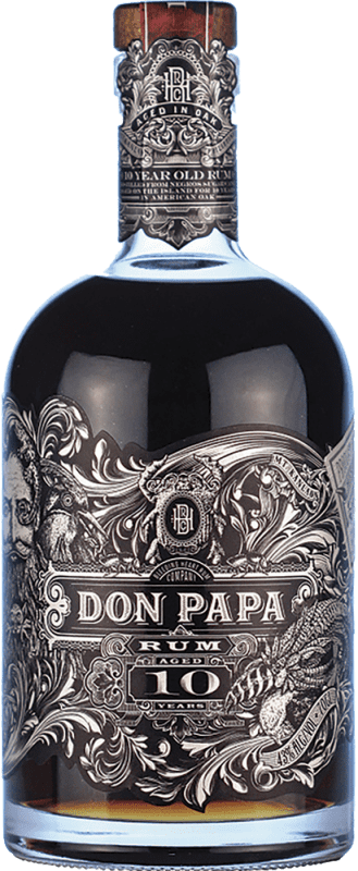 135,95 € 免费送货 | 朗姆酒 Don Papa Rum 10 岁