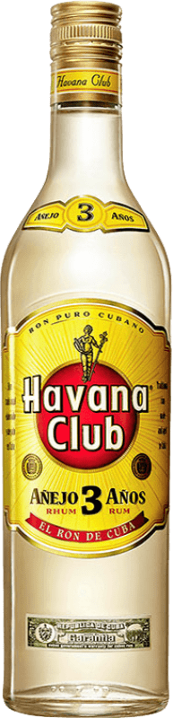 免费送货 | 朗姆酒 Havana Club Dorado 古巴 3 岁 1 L