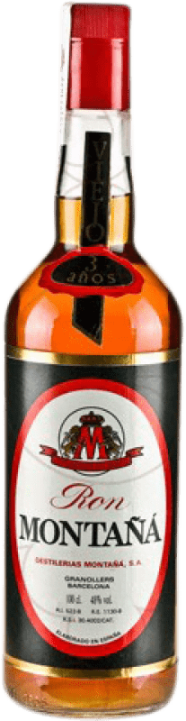 Envoi gratuit | Rhum Montaña. Dorado Añejo Espagne 1 L