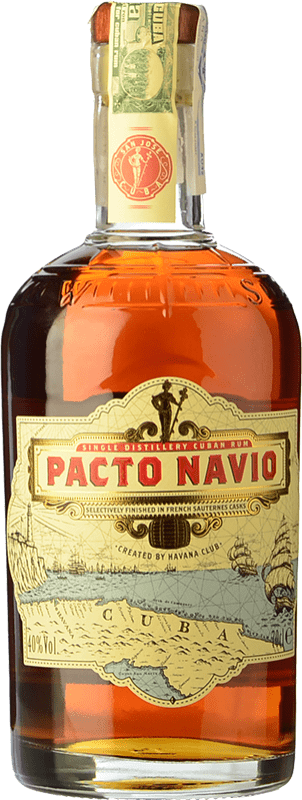 35,95 € | Rum Pacto Navío Extra Añejo Cuba 70 cl