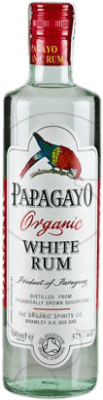 ラム Papagayo. Organic White Blanco 70 cl