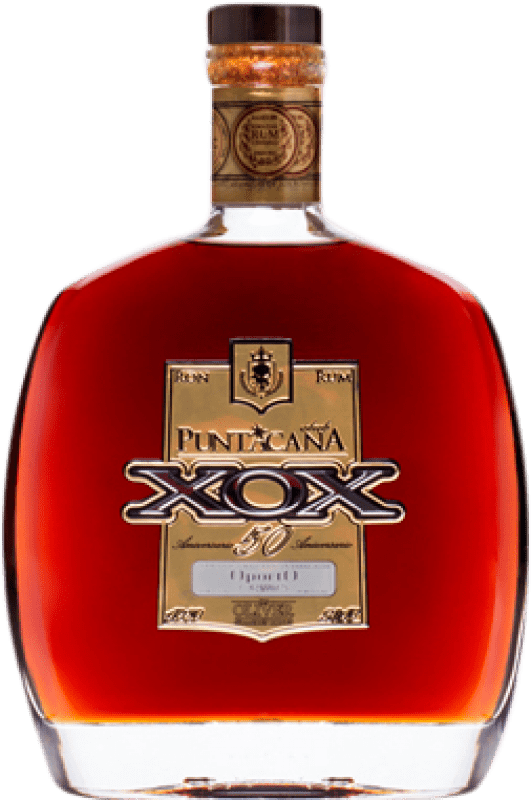 送料無料 | ラム Puntacana X.O.X. Extra Old 50 Aniversario Extra Añejo ドミニカ共和国 70 cl