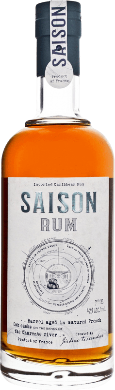 Envoi gratuit | Rhum Saison Añejo France 70 cl