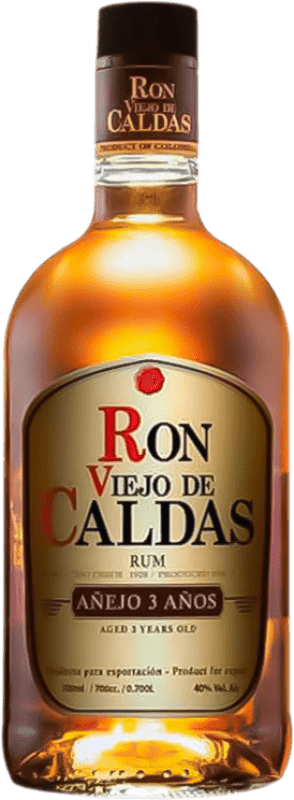 Envío gratis | Ron Viejo de Caldas Colombia 3 Años 70 cl