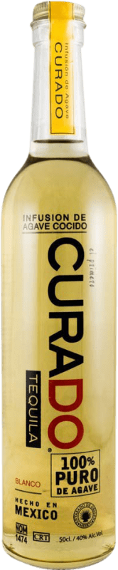 28,95 € Envio grátis | Tequila Ocho 8 Curado Blanco — Branco Garrafa Medium 50 cl