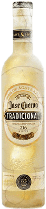 49,95 € Envío gratis | Tequila José Cuervo Tradicional Reposado Botella Medium 50 cl