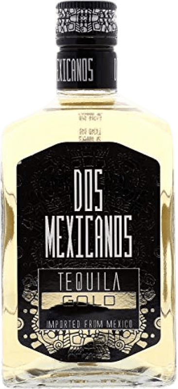 Kostenloser Versand | Tequila Dos Mexicanos Gold Reposado Mexiko 70 cl