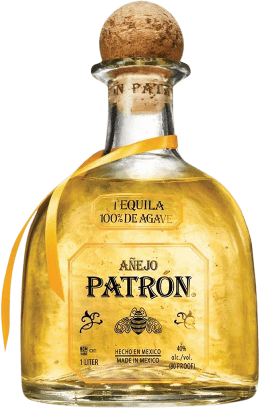 Бесплатная доставка | Текила Patrón Añejo Мексика Специальная бутылка 1,75 L