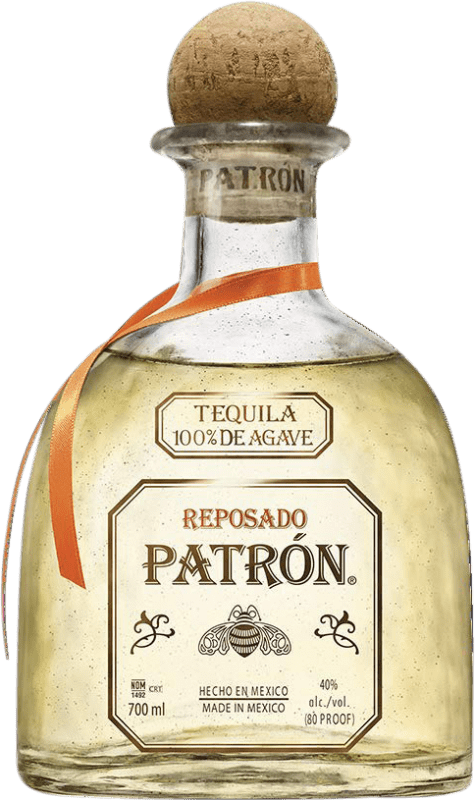 Бесплатная доставка | Текила Patrón Reposado Мексика 70 cl