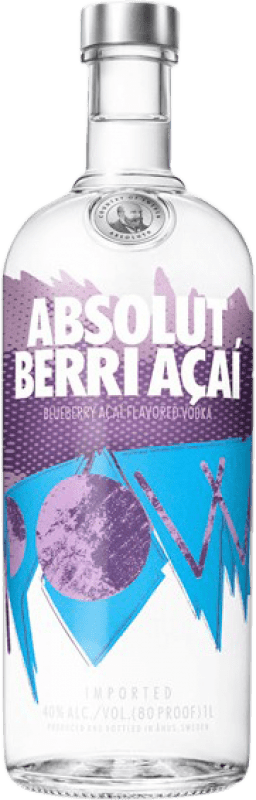 Envío gratis | Vodka Absolut Berri Açai Suecia 1 L