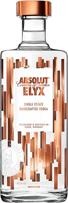 Envio grátis | Vodca Absolut Elyx Suécia 70 cl