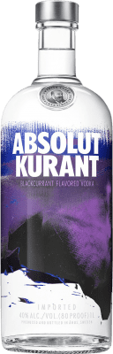 Wodka Absolut Kurant 1 L Blackcurrant — Schwarze Johannisbeere