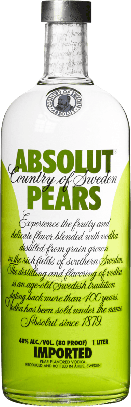 19,95 € | Vodka Absolut Suède 1 L Pear — Poire