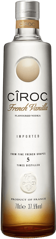 Free Shipping | Vodka Cîroc France 70 cl Vanilla