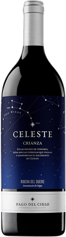 Spedizione Gratuita | Vino Rosso Pago del Cielo Celeste Crianza — Invecchiato in Botte D.O. Ribera del Duero Castilla y León Spagna Tempranillo Bottiglia Magnum 1,5 L
