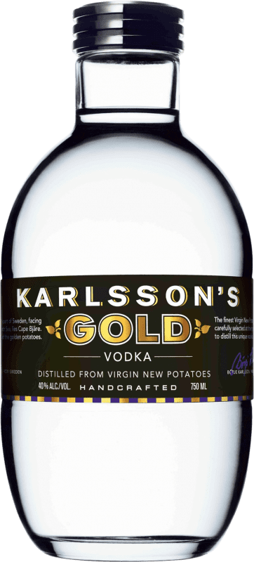 Free Shipping | Vodka Karlsson's. Gold Sweden 70 cl