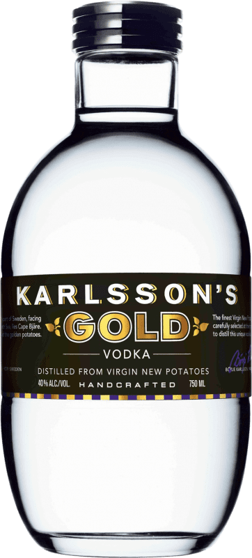 61,95 € Бесплатная доставка | Водка Karlsson's. Gold