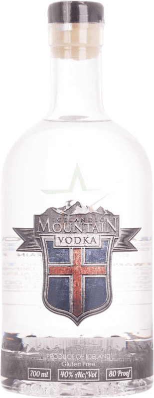 Envio grátis | Vodca Mountain Islândia 70 cl