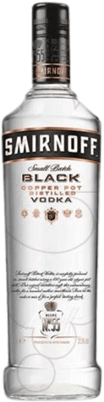 19,95 € | Vodka Smirnoff Black — Edição Preta França 1 L