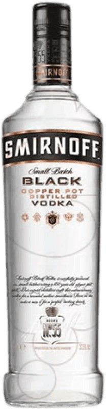 19,95 € | Vodka Smirnoff Etiqueta Negra France 1 L