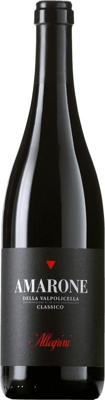 76,95 € | Red wine Allegrini Amarone Classico Crianza Otras D.O.C. Italia Italy Corvina, Rondinella, Oseleta Bottle 75 cl