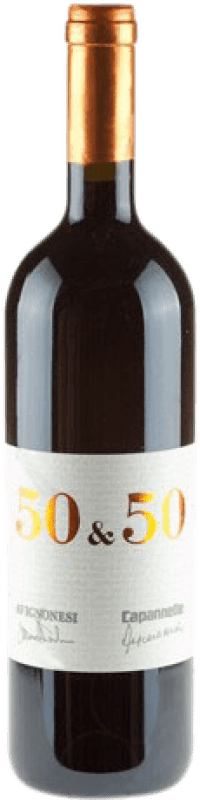 134,95 € | Красное вино Capannelle 50 & 50 D.O.C. Italy Италия Merlot — Мерло, Sangiovese — Санджовезе 75 cl