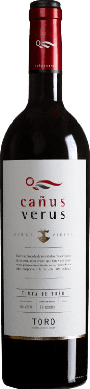 16,95 € Spedizione Gratuita | Vino Rosso Cañus Verus Crianza — Invecchiato in Botte D.O. Toro