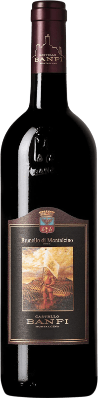 38,95 € Spedizione Gratuita | Vino rosso Castello Banfi D.O.C.G. Brunello di Montalcino