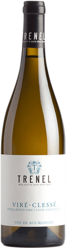 免费送货 | 白酒 Trénel Viré Clessé 勃艮第 法国 Chardonnay 75 cl