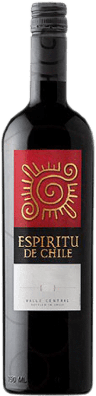 Kostenloser Versand | Rotwein Espiritu de Chile Chile Carmenère 75 cl