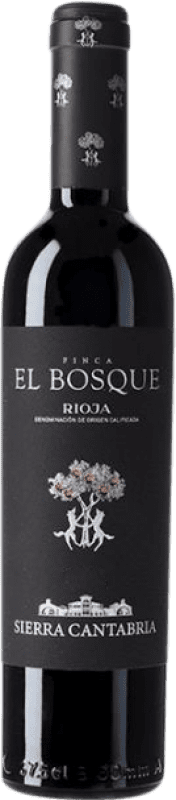 Envio grátis | Vinho Tinto Sierra Cantabria Finca El Bosque Crianza D.O.Ca. Rioja La Rioja Espanha Tempranillo Meia Garrafa 37 cl
