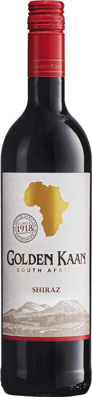 Free Shipping | Red wine Golden Kaan South Africa Syrah 75 cl