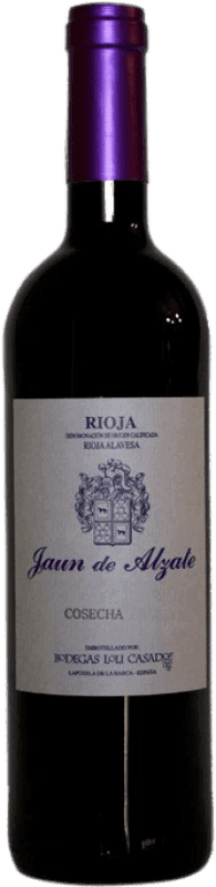 Бесплатная доставка | Красное вино Jaun de Alzate молодое D.O.Ca. Rioja Ла-Риоха Испания 75 cl