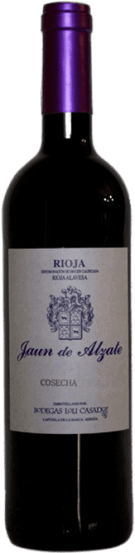 Free Shipping | Red wine Jaun de Alzate Young D.O.Ca. Rioja The Rioja Spain 75 cl