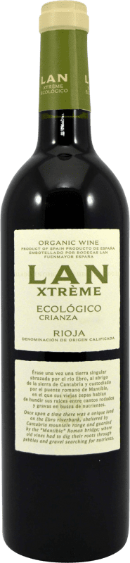 17,95 € | Red wine Lan Xtreme Ecológico Aged D.O.Ca. Rioja The Rioja Spain Bottle 75 cl