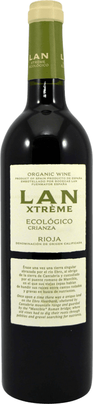 12,95 € | Rotwein Lan Xtreme Ecológico Alterung D.O.Ca. Rioja La Rioja Spanien Ökologisch 75 cl