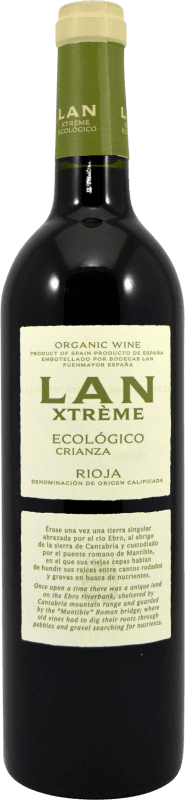 24,95 € Spedizione Gratuita | Vino rosso Lan Xtreme Ecológico Crianza D.O.Ca. Rioja