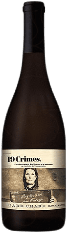 送料無料 | 白ワイン 19 Crimes Hard Chard 若い オーストラリア Chardonnay 75 cl