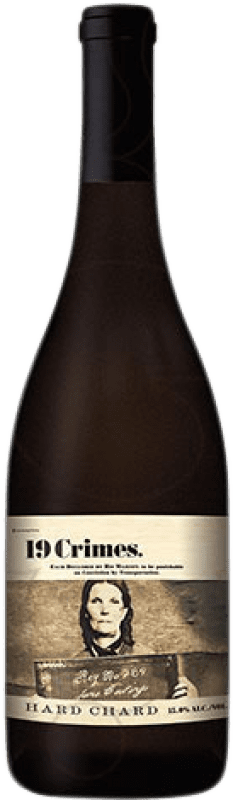 10,95 € Kostenloser Versand | Weißwein 19 Crimes Hard Chard Jung
