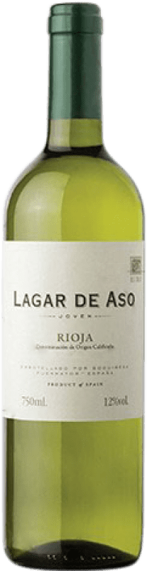 Kostenloser Versand | Weißwein Lagar de Aso Jung D.O.Ca. Rioja La Rioja Spanien Macabeo 75 cl