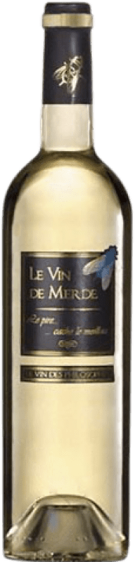 Бесплатная доставка | Белое вино Le Vin de Merde Молодой A.O.C. France Франция Chardonnay, Sauvignon White 75 cl