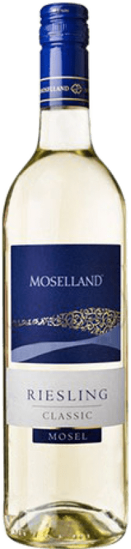 Бесплатная доставка | Белое вино Moselland Classic Молодой Германия Riesling 75 cl