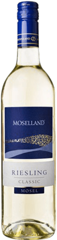 6 95 送料無料 白ワイン Moselland Classic Joven ドイツ Riesling ボトル 75 Cl